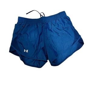 Under Armour Women’s Blue Athletic Shorts Size Small NWOT Running Workout